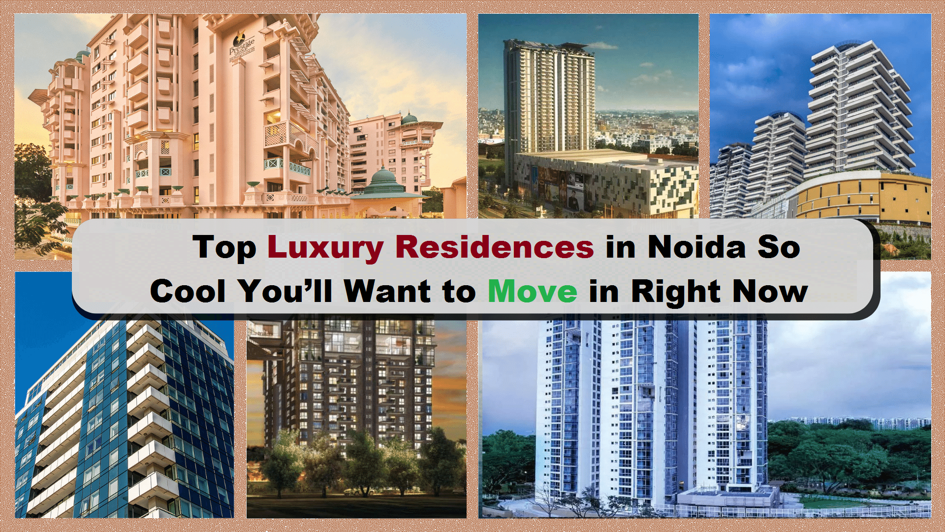 Noida is the New luxurious city Top Luxury Residences